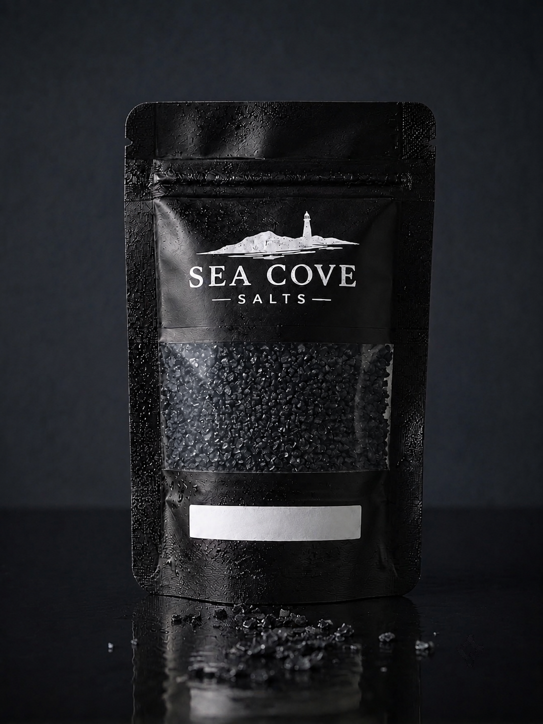 Black Lava Flaky Sea Salt